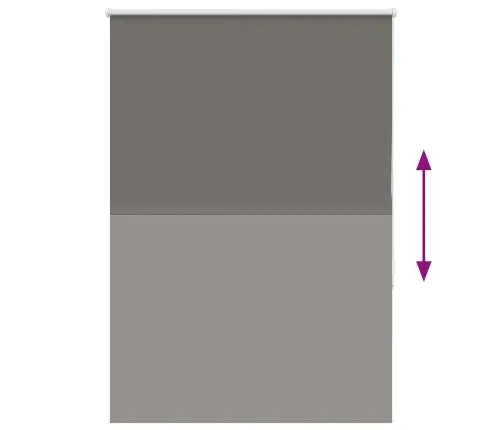 Roletas Smėlio Pilka 110X130 Cm Audinio Plotis 105,7 Cm