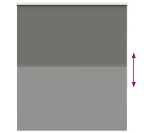 Roletas Smėlio Pilka 130X130 Cm Audinio Plotis 126,6 Cm
