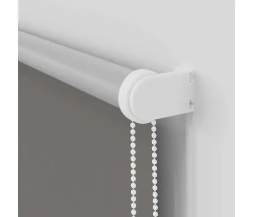 Rullo Žalūzija Blackout Pelēks 155X130Cm Auduma Platums 151,6Cm Vidaxl