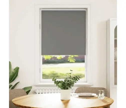 Rullo Žalūzija Pelēks 70X150Cm Auduma Platums 65,7Cm Poliesters Vidaxl