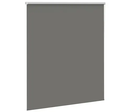 Rullo Žalūzija Blackout Pelēks 130X150Cm Auduma Platums 126,6Cm Vidaxl