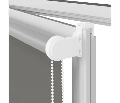 Rullo Žalūzija Blackout Pelēks 165X150Cm Auduma Platums 161,6Cm Vidaxl