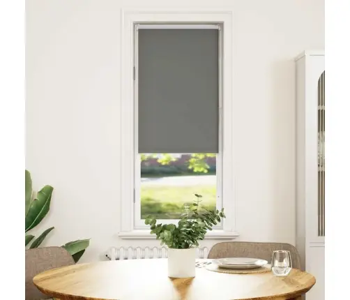 Rullo Žalūzija Blackout Pelēks 45X175 Cm Auduma Platums 40,7 Cm Vidaxl