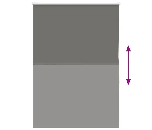 Pimendav Ruloo Hall 90X175 Cm Kanga Laius 85,7 Cm Polüester