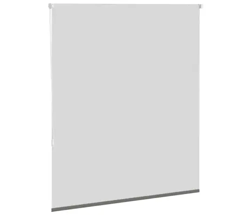 Rullo Žalūzija Blackout Pelēks 130X175Cm Auduma Platums 126,6Cm Vidaxl