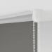 Rullo Žalūzija Pelēks 60X210Cm Auduma Platums 55,7Cm Poliesters Vidaxl