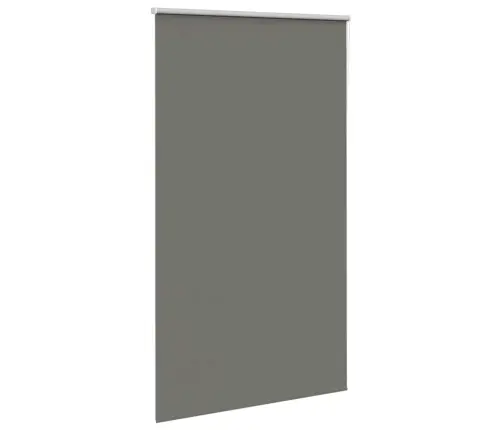 Rullo Žalūzija Blackout Pelēks 130X230Cm Auduma Platums 126,6Cm Vidaxl