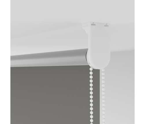 Rullo Žalūzija Blackout Pelēks 130X230Cm Auduma Platums 126,6Cm Vidaxl