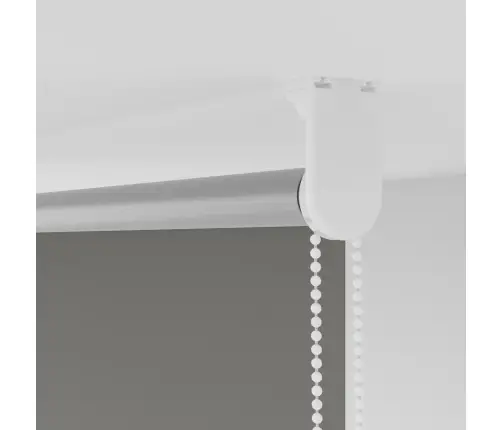 Rullo Žalūzija Blackout Pelēks 130X230Cm Auduma Platums 126,6Cm Vidaxl