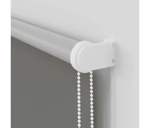 Rullo Žalūzija Blackout Pelēks 130X230Cm Auduma Platums 126,6Cm Vidaxl