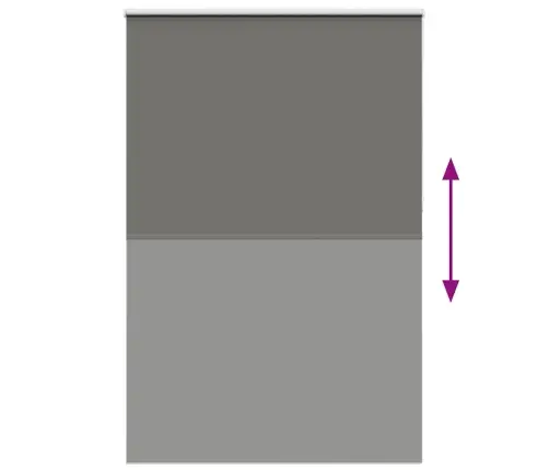 Pimendav Ruloo Hall 155X230 Cm Kanga Laius 151,6 Cm Polüester Pimendav Ruloo Hall 155X230 Cm Kanga Laius 151,6 Cm Polüester