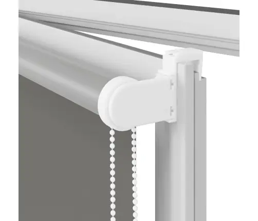 Rullo Žalūzija Blackout Pelēks 165X230Cm Auduma Platums 161,6Cm Vidaxl