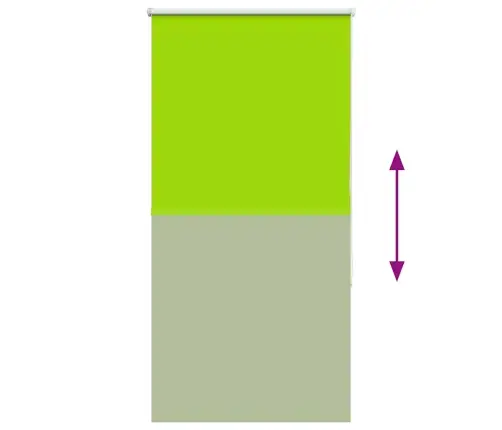 Pimendav Ruloo Lehed Rohelised 70X150 Cm Kanga Laius 65,7 Cm