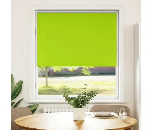 Rullo Žalūzija Lapas Zaļas 105X150 Cm Auduma Platums 100,7 Cm Vidaxl