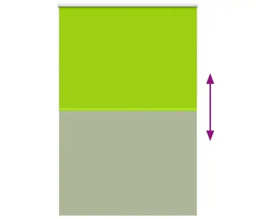 Pimendav Ruloo Lehed Rohelised 165X210 Cm Kanga Laius 161,6 Cm