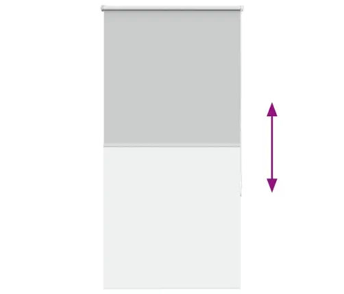 Roletas Smėlio Šviesiai Pilka 70X130 Cm Audinio Plotis 65,7 Cm