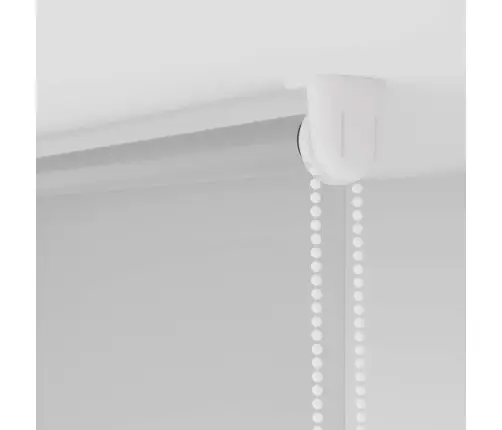 Rullo Žalūzija Gaiši Pelēks 80X130Cm Auduma Platums 75,7Cm Vidaxl