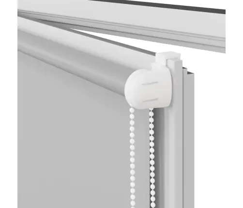 Rullo Žalūzija Gaiši Pelēks 85X130Cm Auduma Platums 80,7Cm Vidaxl