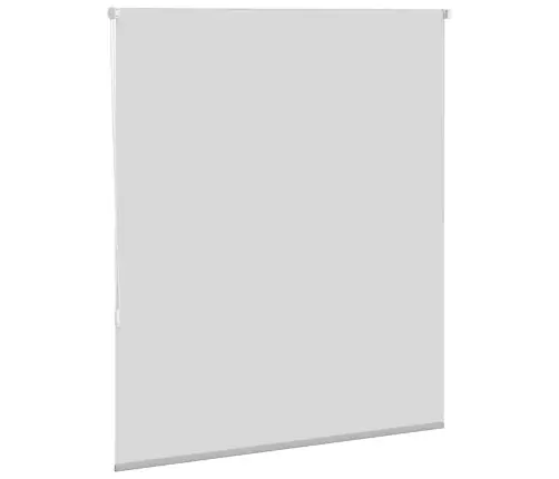 Rullo Žalūzija Gaiši Pelēks 125X130 Cm Auduma Platums 121,6 Cm Vidaxl