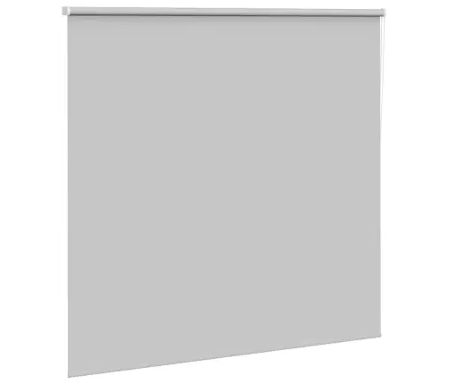 Rullo Žalūzija Blackout Gaiši Pelēks 165X130Cm Auduma Platums Vidaxl