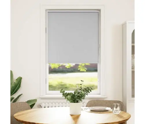 Rullo Žalūzija Gaiši Pelēks 70X150Cm Auduma Platums 65,7Cm Vidaxl