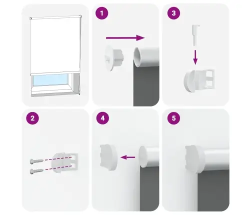 Rullo Žalūzija Blackout Gaiši Pelēks 130X150Cm Auduma Platums Vidaxl