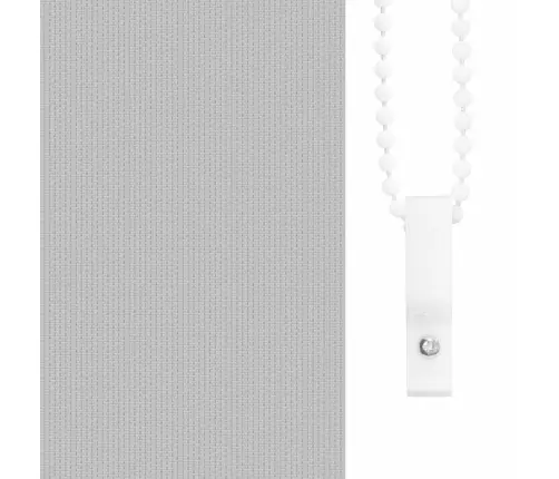Rullo Žalūzija Blackout Gaiši Pelēks 130X150Cm Auduma Platums Vidaxl