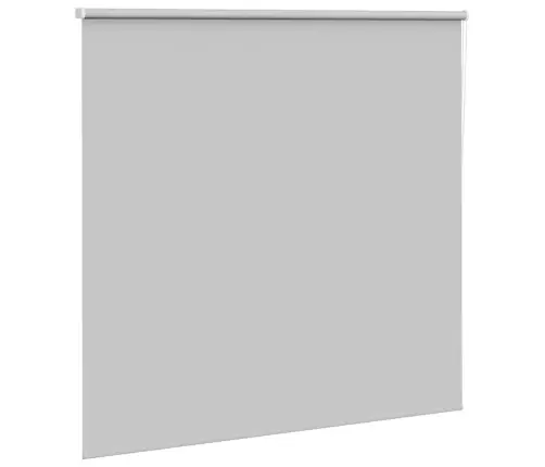 Rullo Žalūzija Blackout Gaiši Pelēks 145X150Cm Auduma Platums Vidaxl