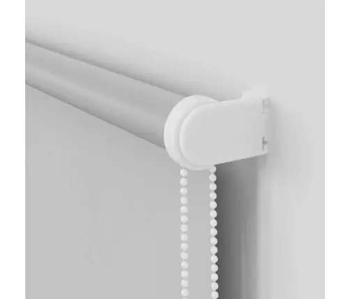 Rullo Žalūzija Blackout Gaiši Pelēks 155X150Cm Auduma Platums Vidaxl