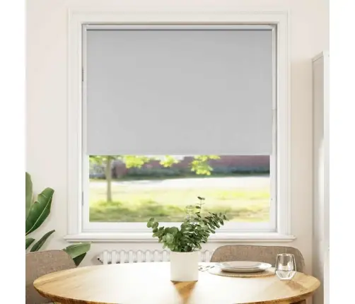 Rullo Žalūzija Gaiši Pelēks 100X175 Cm Auduma Platums 95,7 Cm Vidaxl