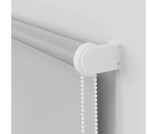 Rullo Žalūzija Gaiši Pelēks 145X230 Cm Auduma Platums 141,6 Cm Vidaxl