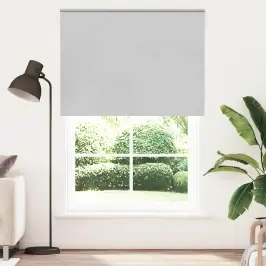 Rullo Žalūzija Gaiši Pelēks 150X230 Cm Auduma Platums 146,6 Cm Vidaxl