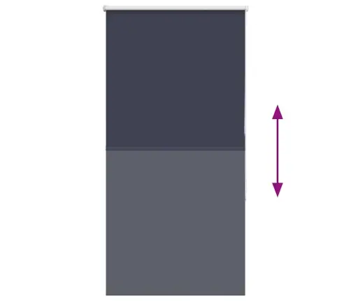 Rullo Žalūzija Tumši Zils 70X150 Cm Auduma Platums 65,7 Cm Vidaxl