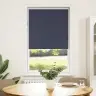 Rullo Žalūzija Tumši Zils 80X175 Cm Auduma Platums 75,7 Cm Vidaxl