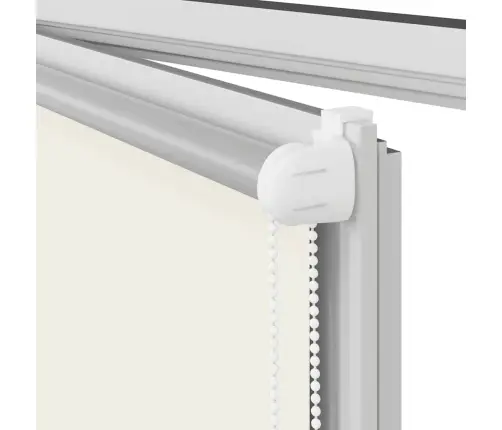 Rullo Žalūzija Pelēkbalti 50X130 Cm Auduma Platums 45,7 Cm Vidaxl