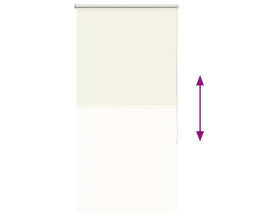 Rullo Žalūzija Pelēkbalti 85X130 Cm Auduma Platums 80,7 Cm Vidaxl