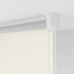 Rullo Žalūzija Pelēkbalti 100X130 Cm Auduma Platums 95,7 Cm Vidaxl