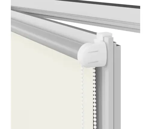 Rullo Žalūzija Pelēkbalti 110X130 Cm Auduma Platums 105,7 Cm Vidaxl