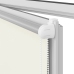 Rullo Žalūzija Pelēkbalti 110X130 Cm Auduma Platums 105,7 Cm Vidaxl