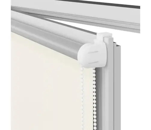 Rullo Žalūzija Pelēkbalti 115X130 Cm Auduma Platums 110,7 Cm Vidaxl