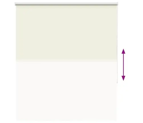 Rullo Žalūzija Pelēkbalti 135X150 Cm Auduma Platums 131,6 Cm Vidaxl