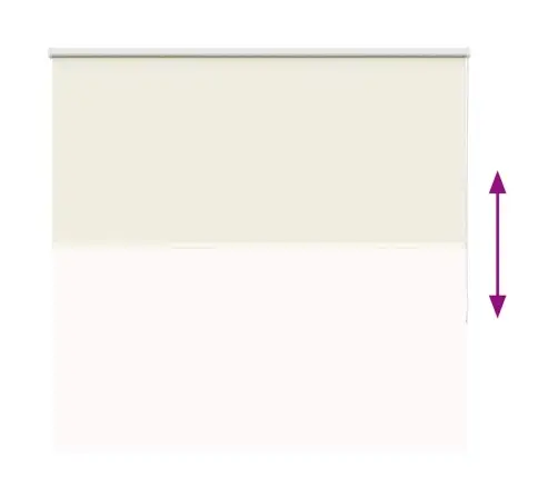 Roletas Balsvos 145X150 Cm Audinio Plotis 141,6 Cm Poliesteris