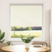 Rullo Žalūzija Pelēkbalti 100X175 Cm Auduma Platums 95,7 Cm Vidaxl