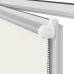 Rullo Žalūzija Pelēkbalti 100X175 Cm Auduma Platums 95,7 Cm Vidaxl