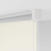 Rullo Žalūzija Pelēkbalti 100X175 Cm Auduma Platums 95,7 Cm Vidaxl