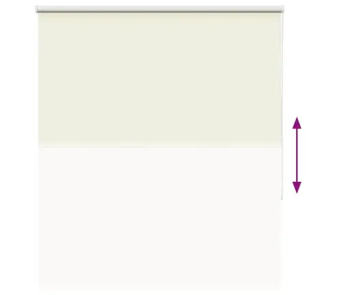 Pimendav Ruloo Koltunud Valge 140X175 Cm Kanga Laius 136,6 Cm Pimendav Ruloo Koltunud Valge 140X175 Cm Kanga Laius 136,6 Cm