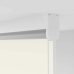 Rullo Žalūzija Pelēkbalti 125X210 Cm Auduma Platums 121,6 Cm Vidaxl