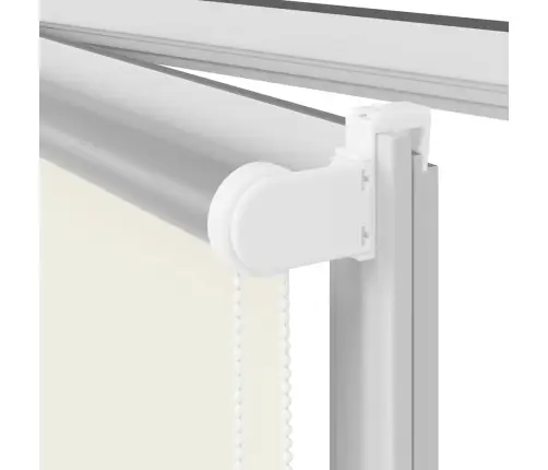 Rullo Žalūzija Pelēkbalti 140X210 Cm Auduma Platums 136,6 Cm Vidaxl