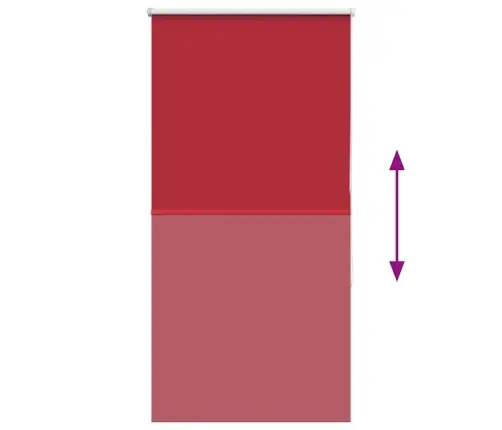 Rullo Žalūzija Sarkans 70X150 Cm Auduma Platums 65,7 Cm Vidaxl