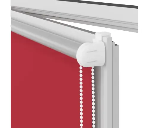 Rullo Žalūzija Sarkans 90X150 Cm Auduma Platums 85,7 Cm Vidaxl